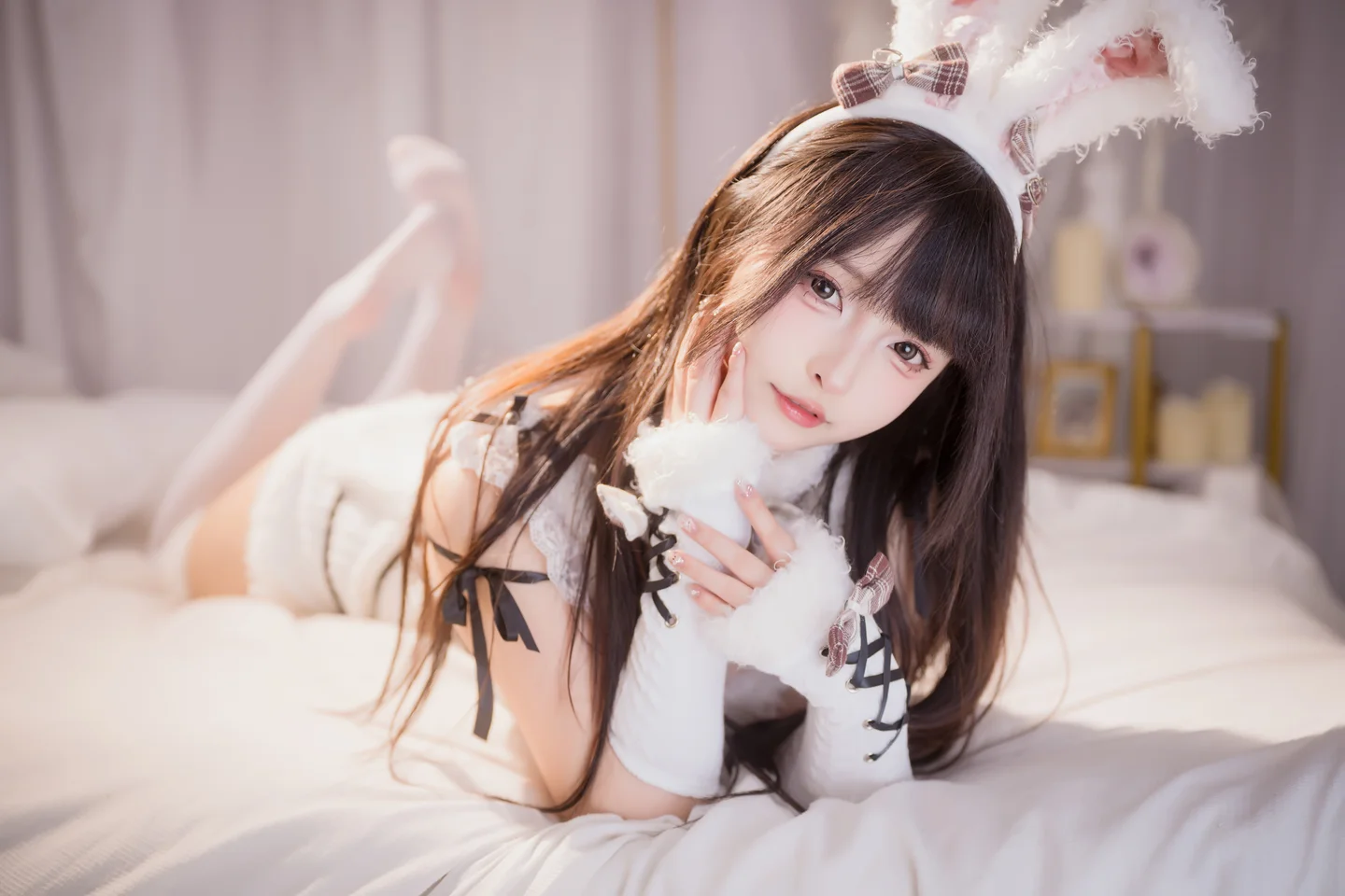 神楽坂真冬 - 毛绒白兔 [75P,2V-318MB] tg@simisebaisi 【丝足阁】050.webp